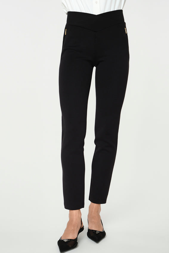 JUNA Stretchhose schwarz