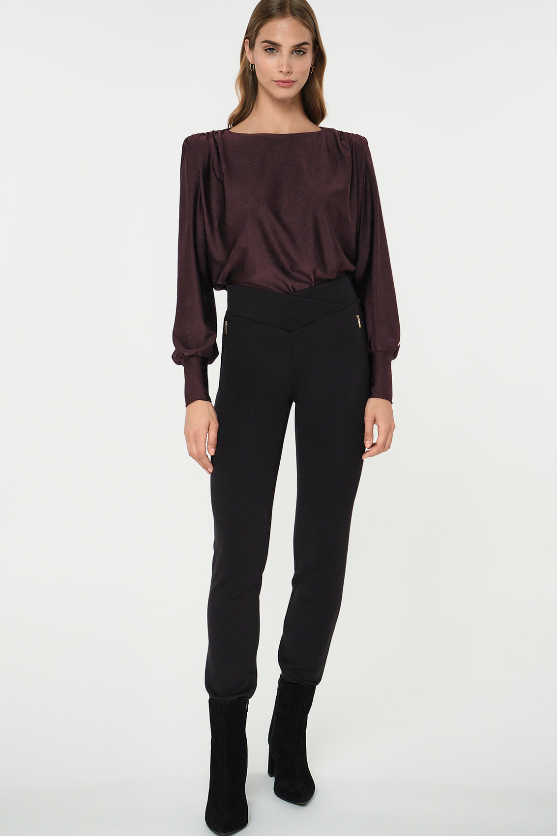 JUNA Stretch Pants black