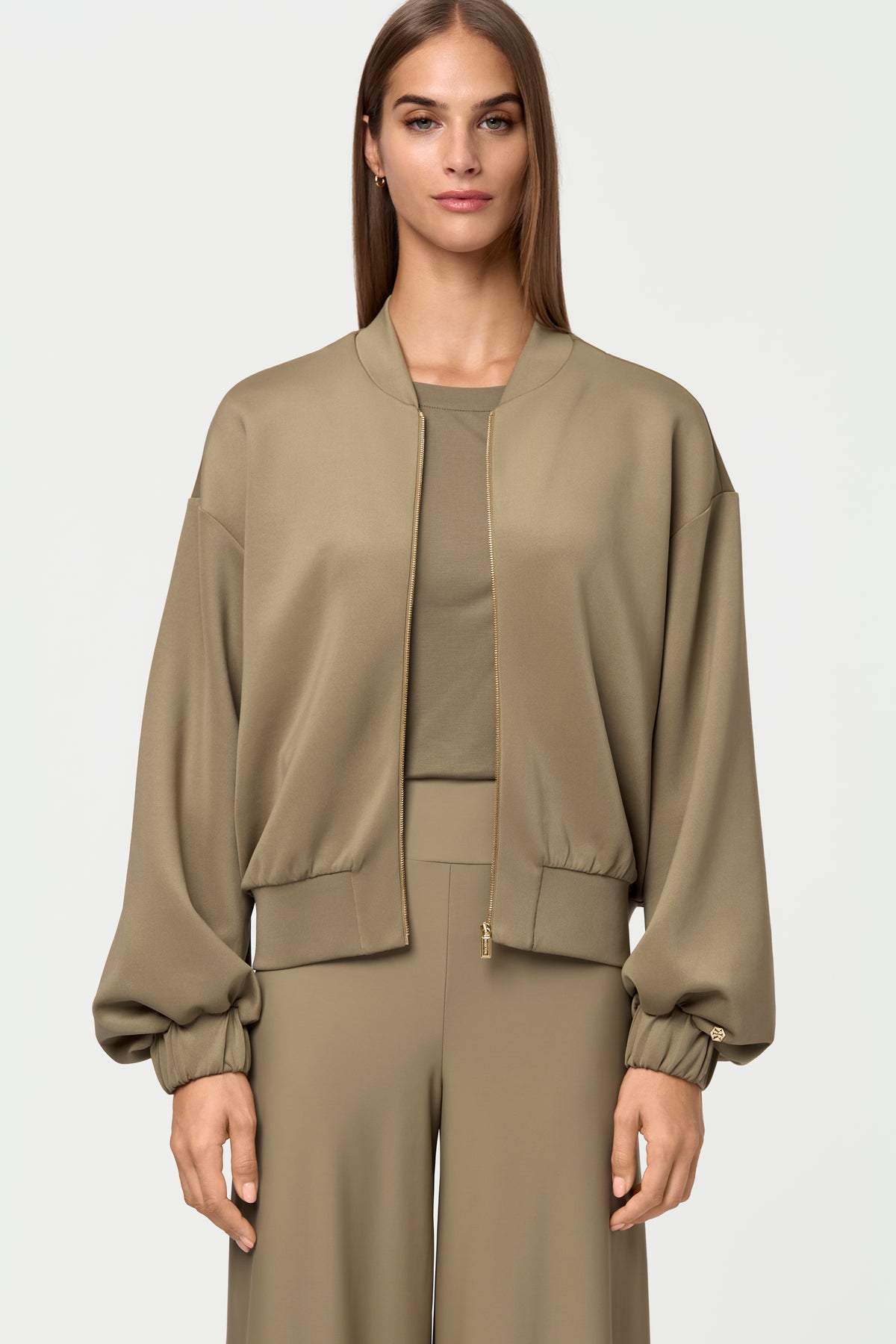 SABIA Cardigan oliva