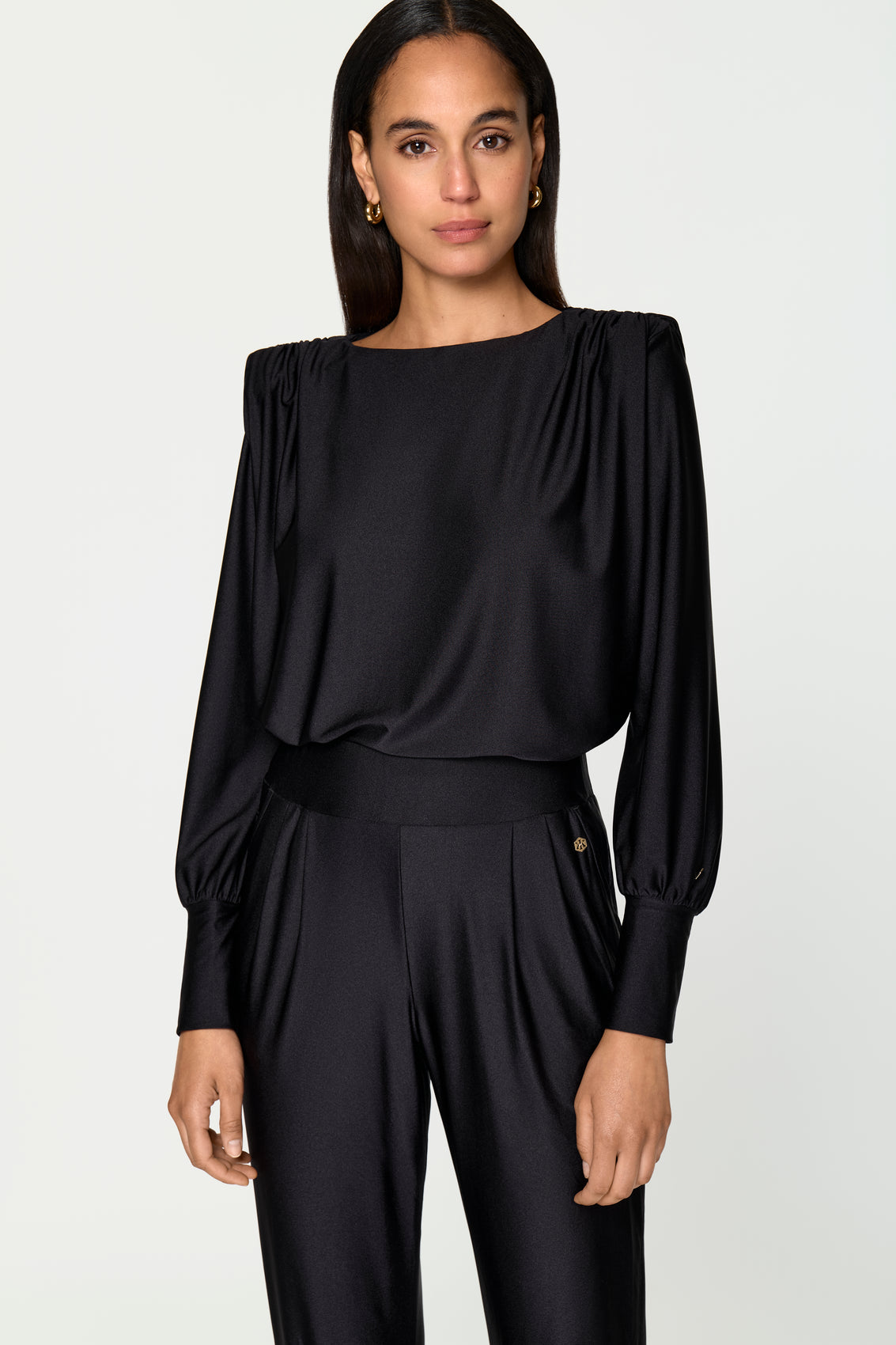 PECUNIA Blouse black