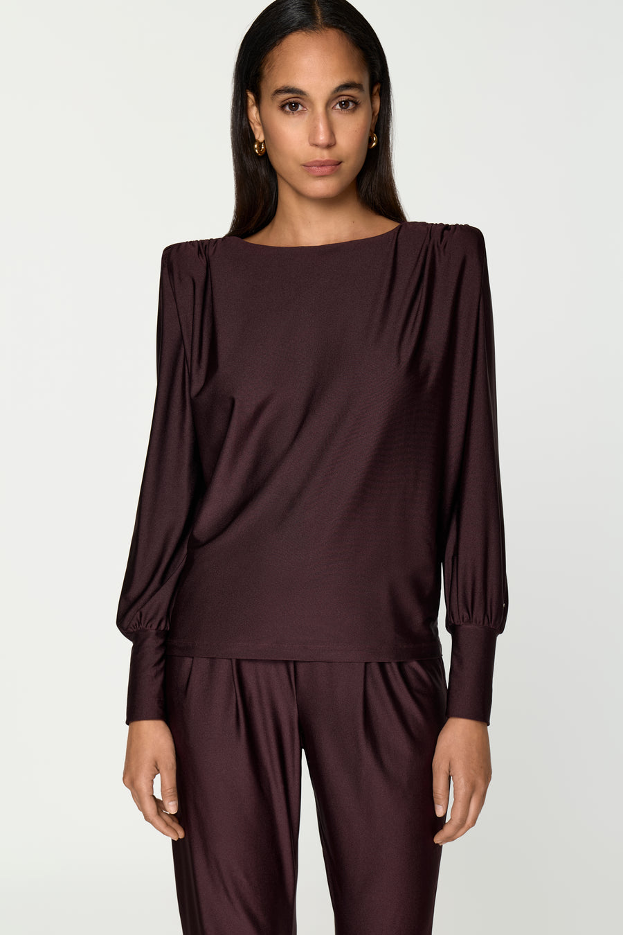 PECUNIA Blouse tawny port