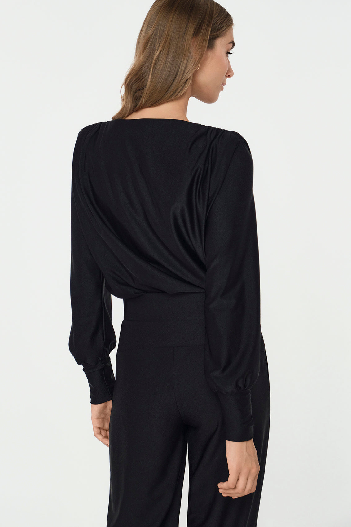 PECUNIA Bluse schwarz