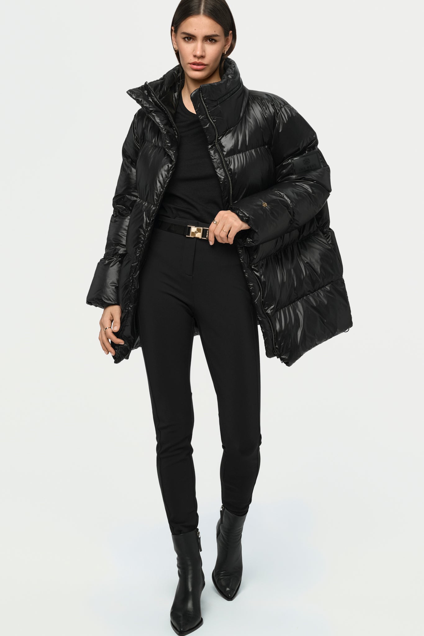 SQN Puffer Jacket black