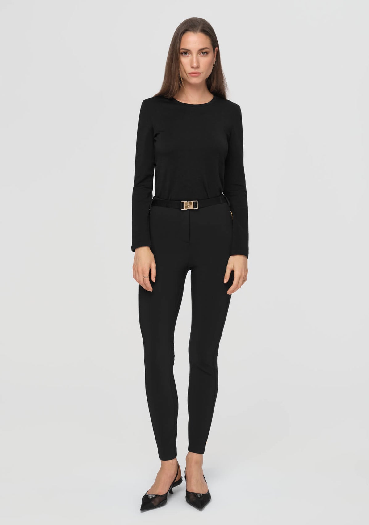 PACE Wolle Top schwarz