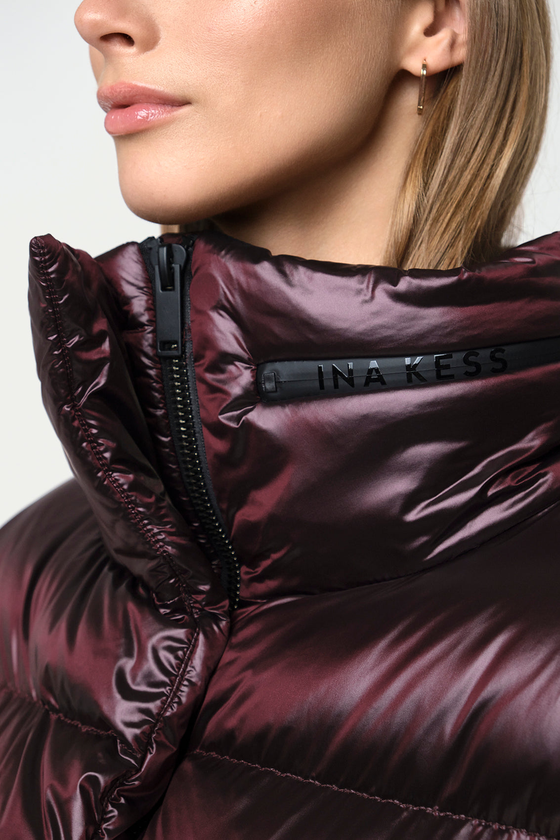 SQN Puffer Jacket tawny port