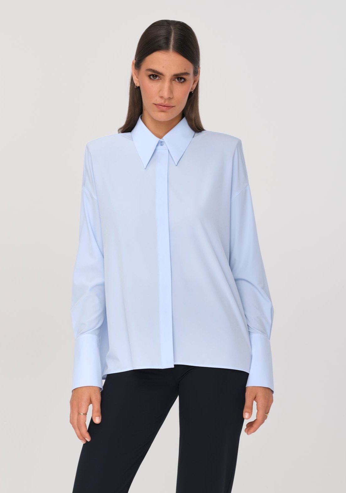 PADRONNE Shirt celeste