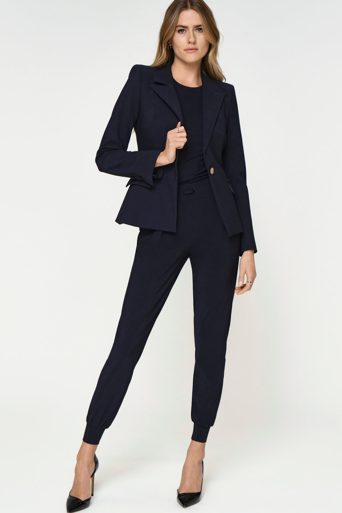 TSUKASA Blazer deep navy
