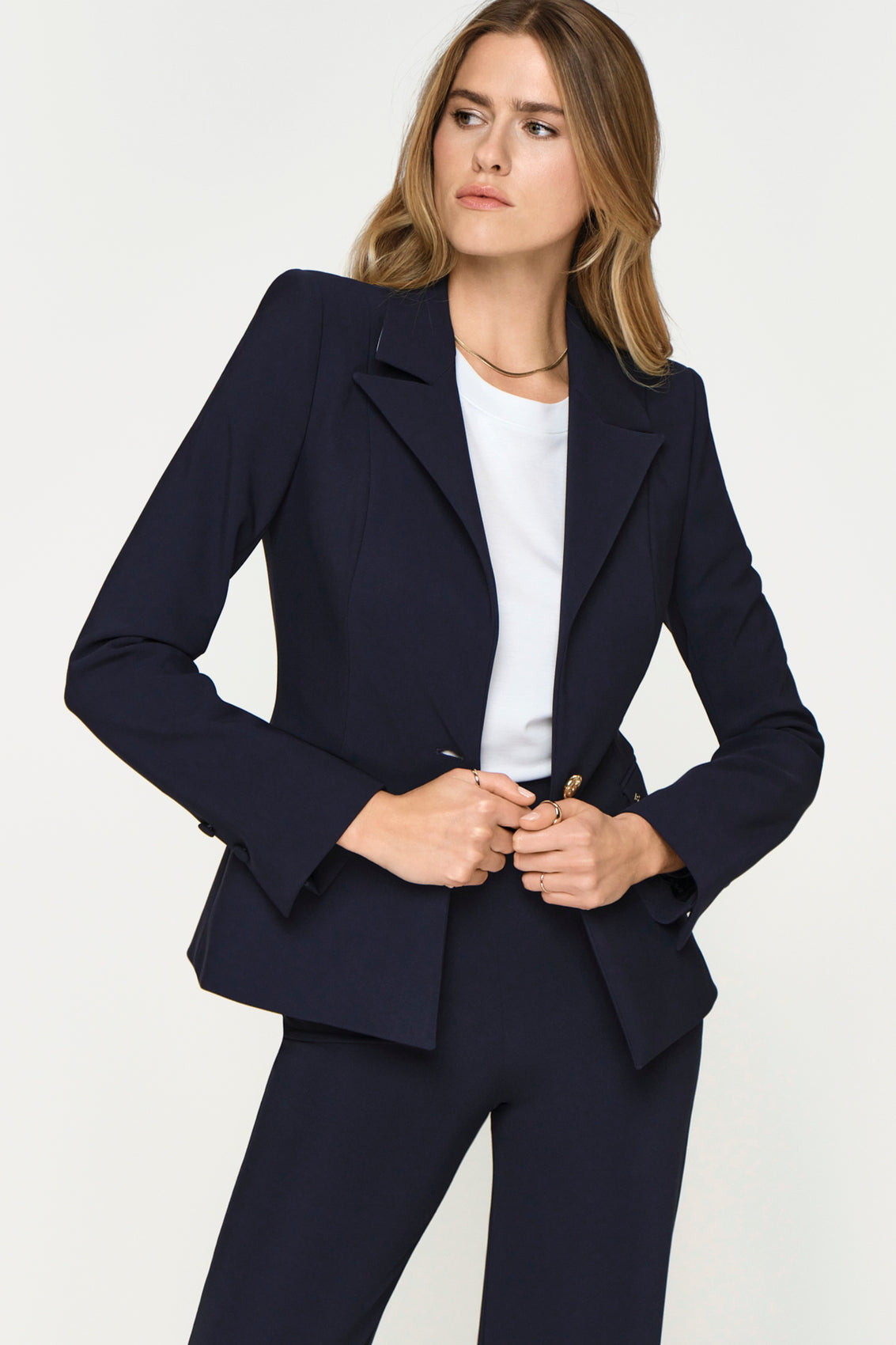 TSUKASA Blazer deep navy