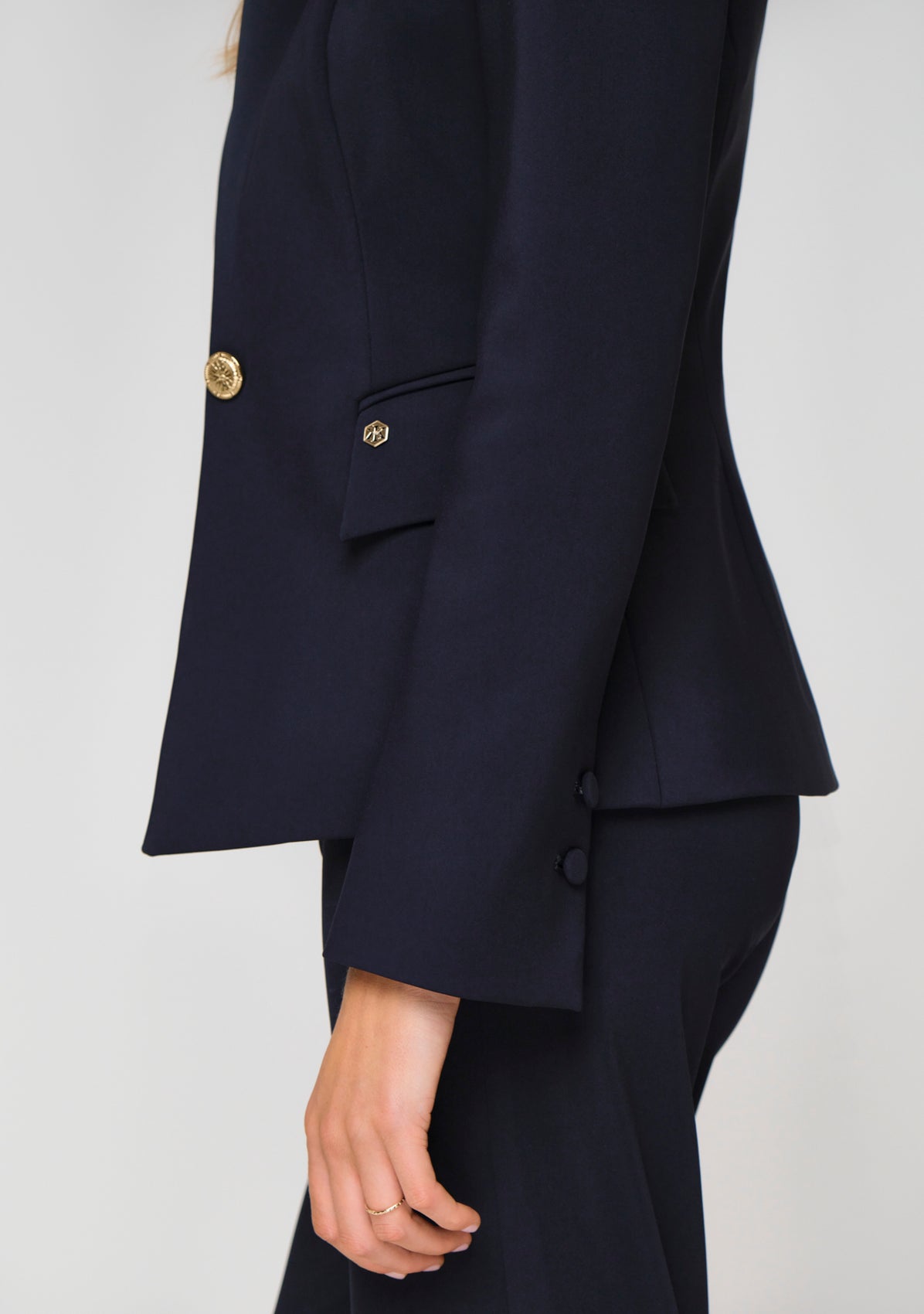 TSUKASA Blazer deep navy