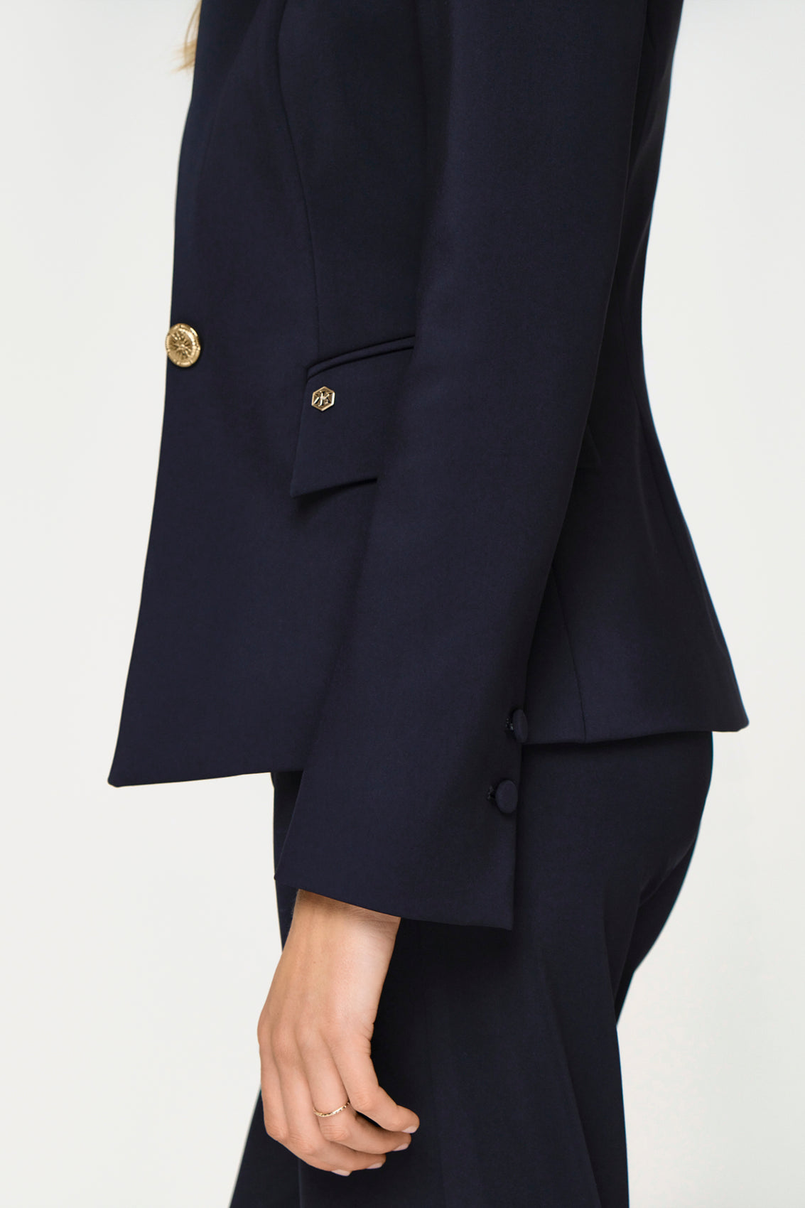 TSUKASA Blazer deep navy