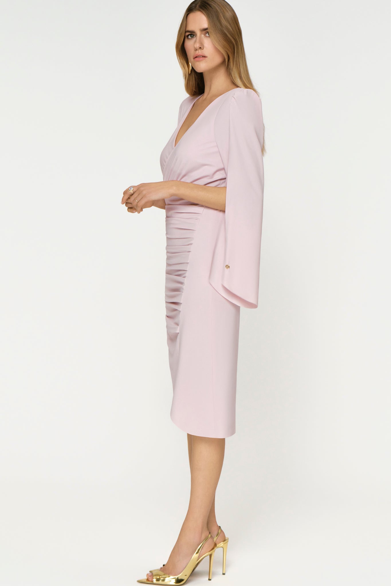 CARO Kleid rose