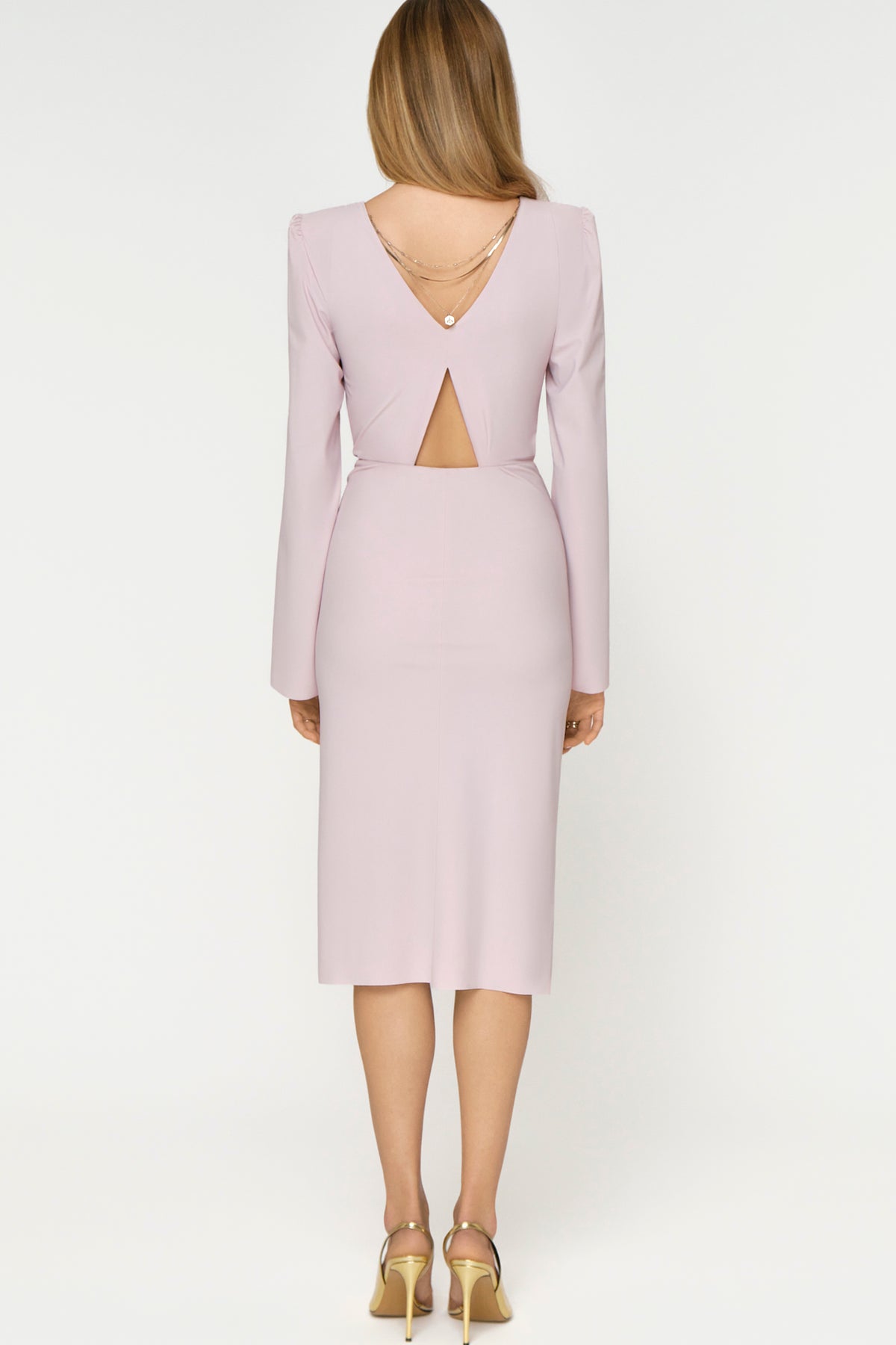 CARO Kleid rose