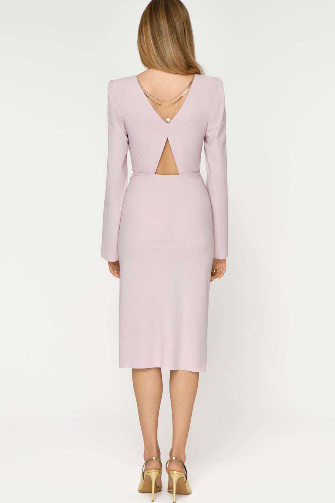 CARO Kleid rose