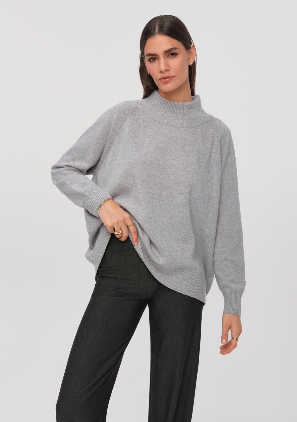 MOIRAI Sweater grigia