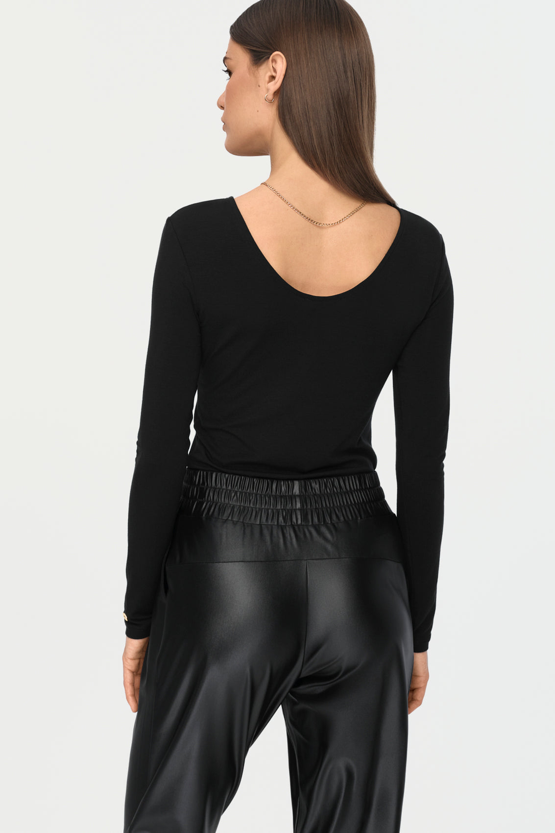GAIA Kaschmir Top schwarz