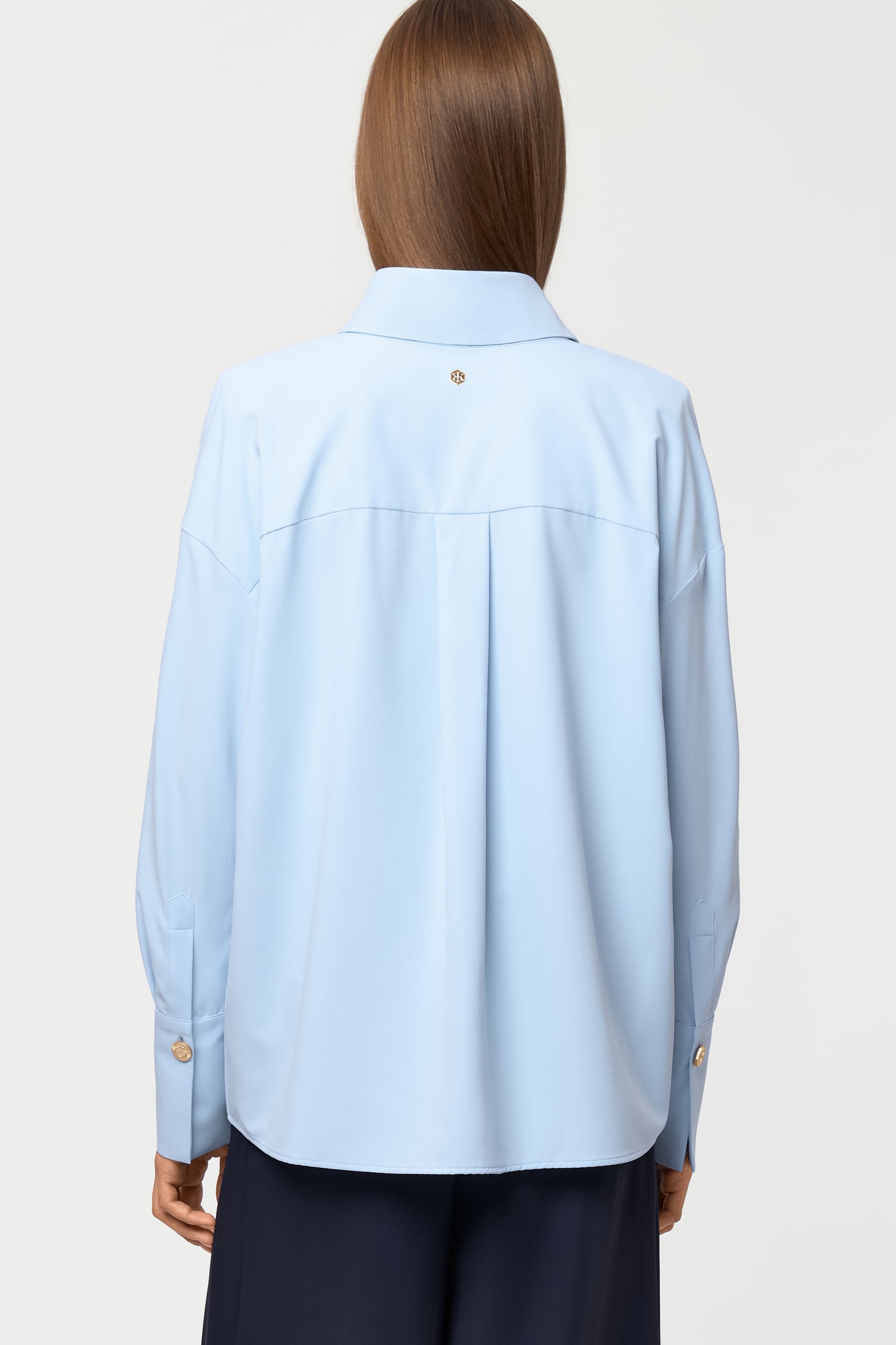 LAREGIA Stretch Shirt chambray