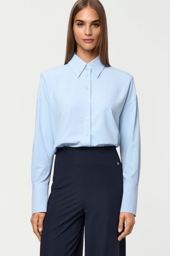 LAREGIA Stretch Shirt chambray