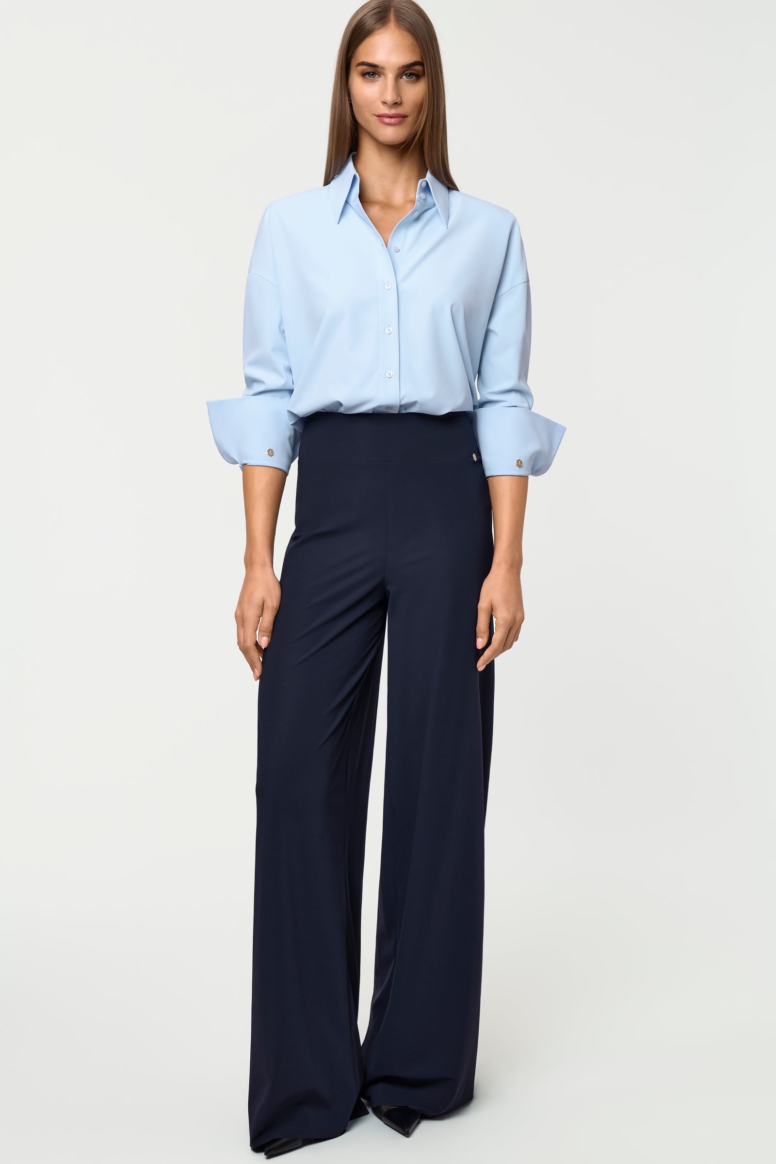 LAREGIA Stretch Shirt chambray