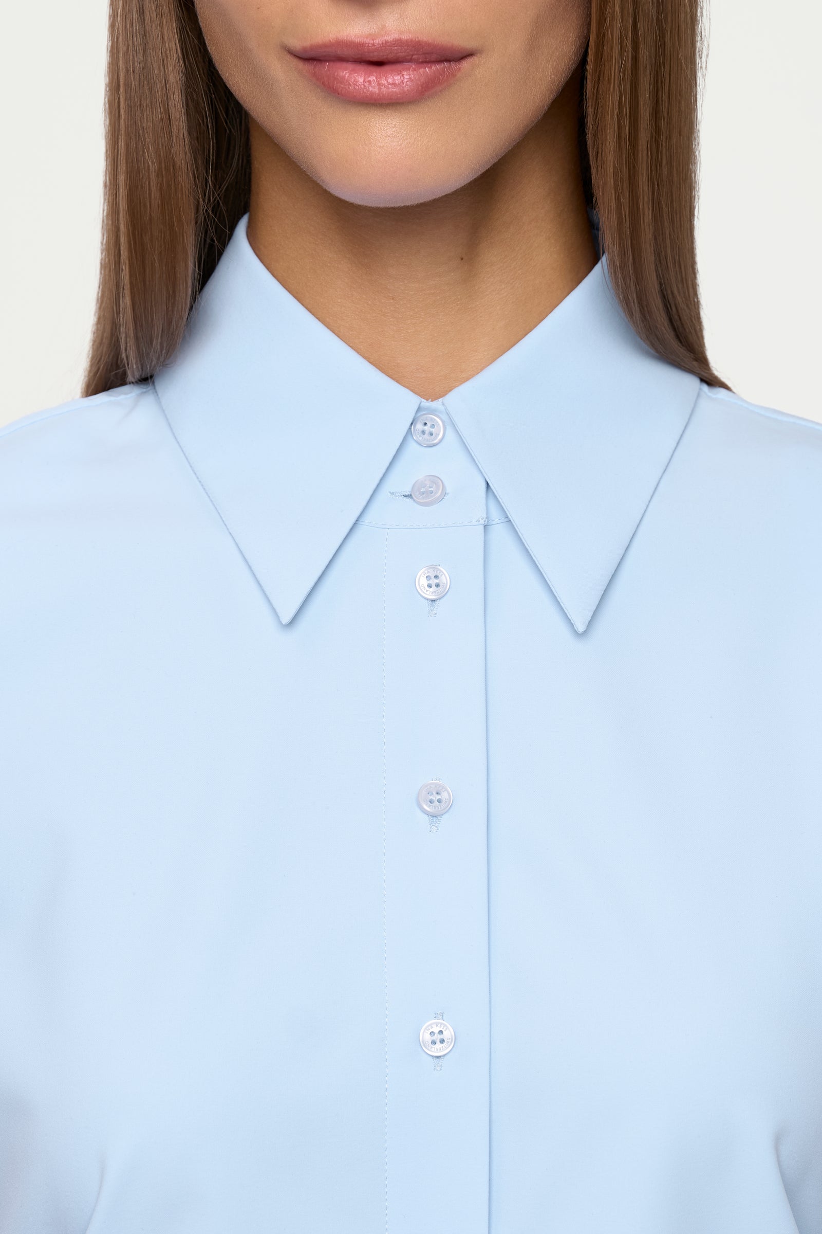 LAREGIA Stretch Shirt chambray