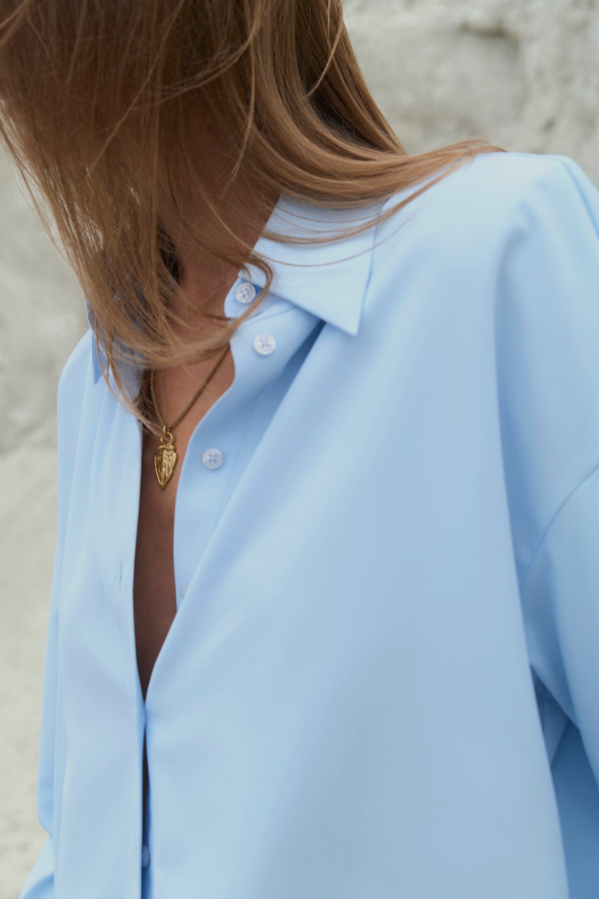 LAREGIA Stretch Shirt chambray