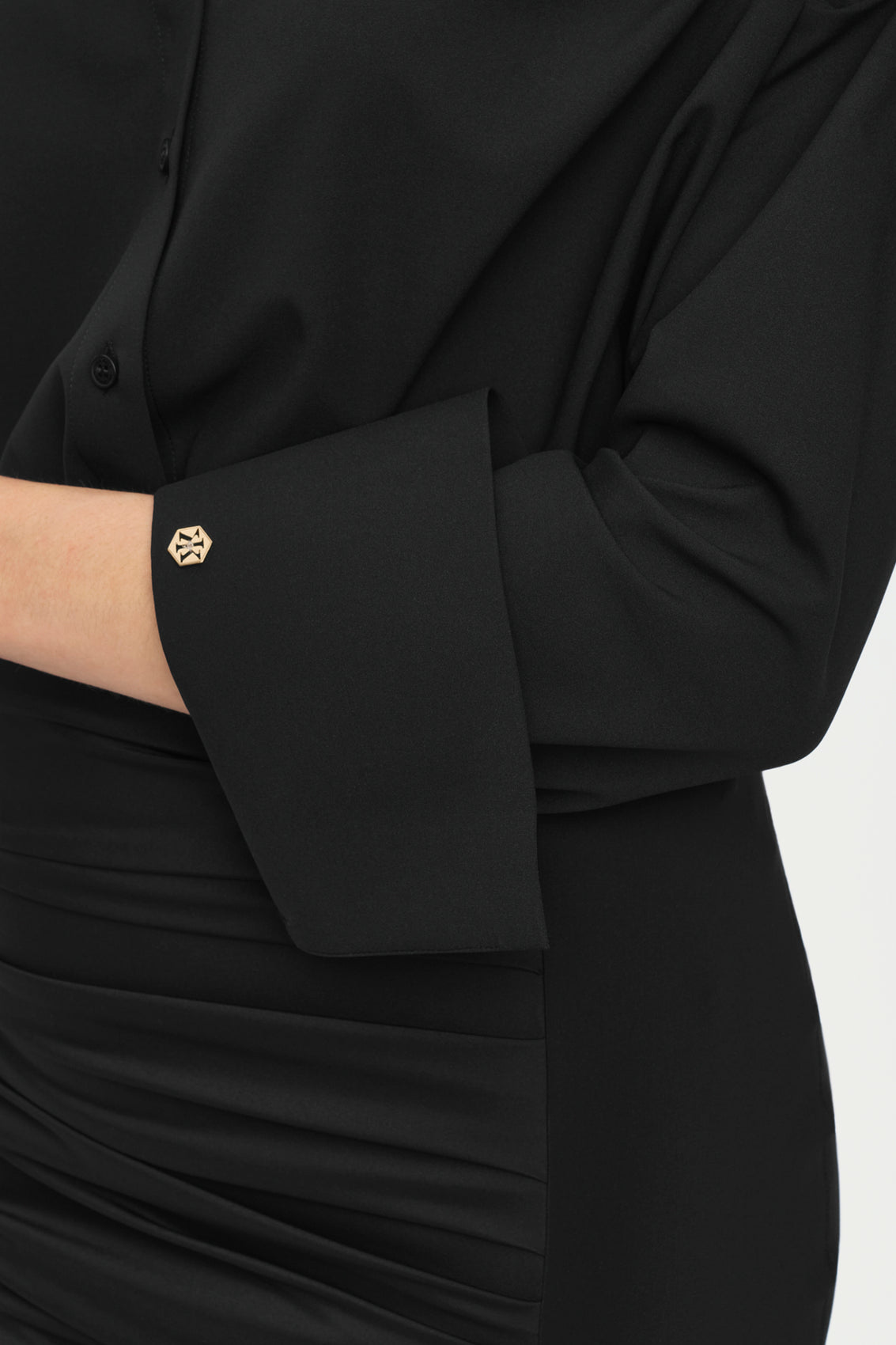 LAREGIA Stretch Shirt black