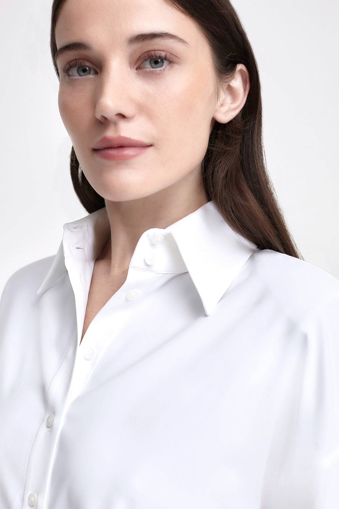 LAREGIA Stretch Shirt white