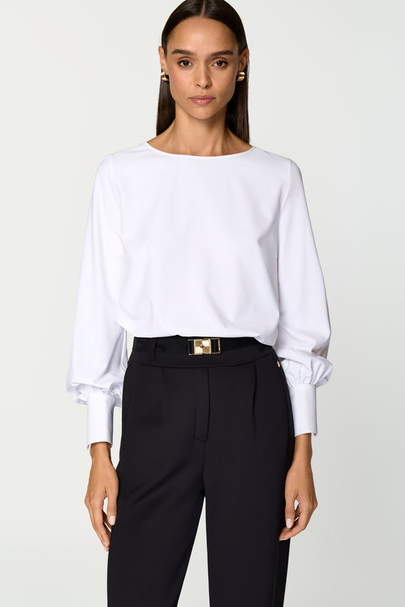 CHERUBIN Bluse weiss