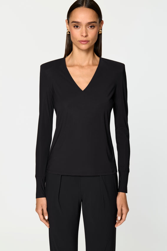 MERENDA Bluse schwarz