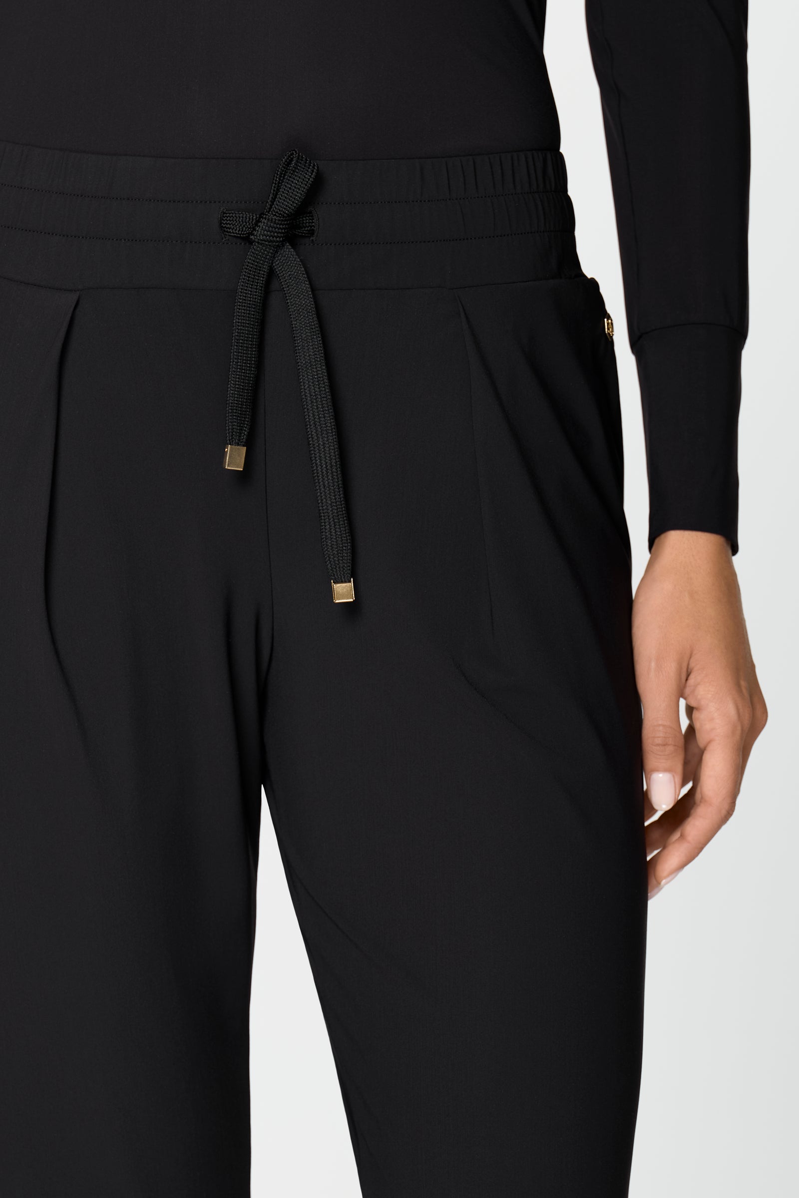LUXE LÉGER Track Pants schwarz