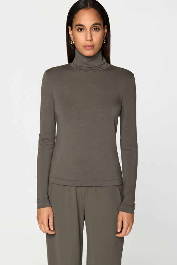 CIRCE Rollkragenpullover ombre