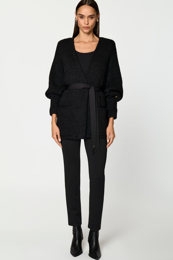 CANOLO Cardigan black