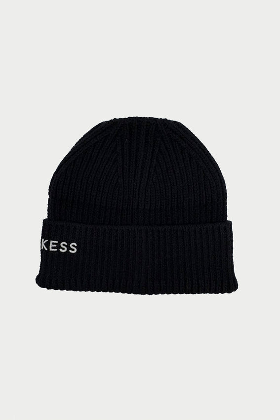 CALO Beanie schwarz und weiss