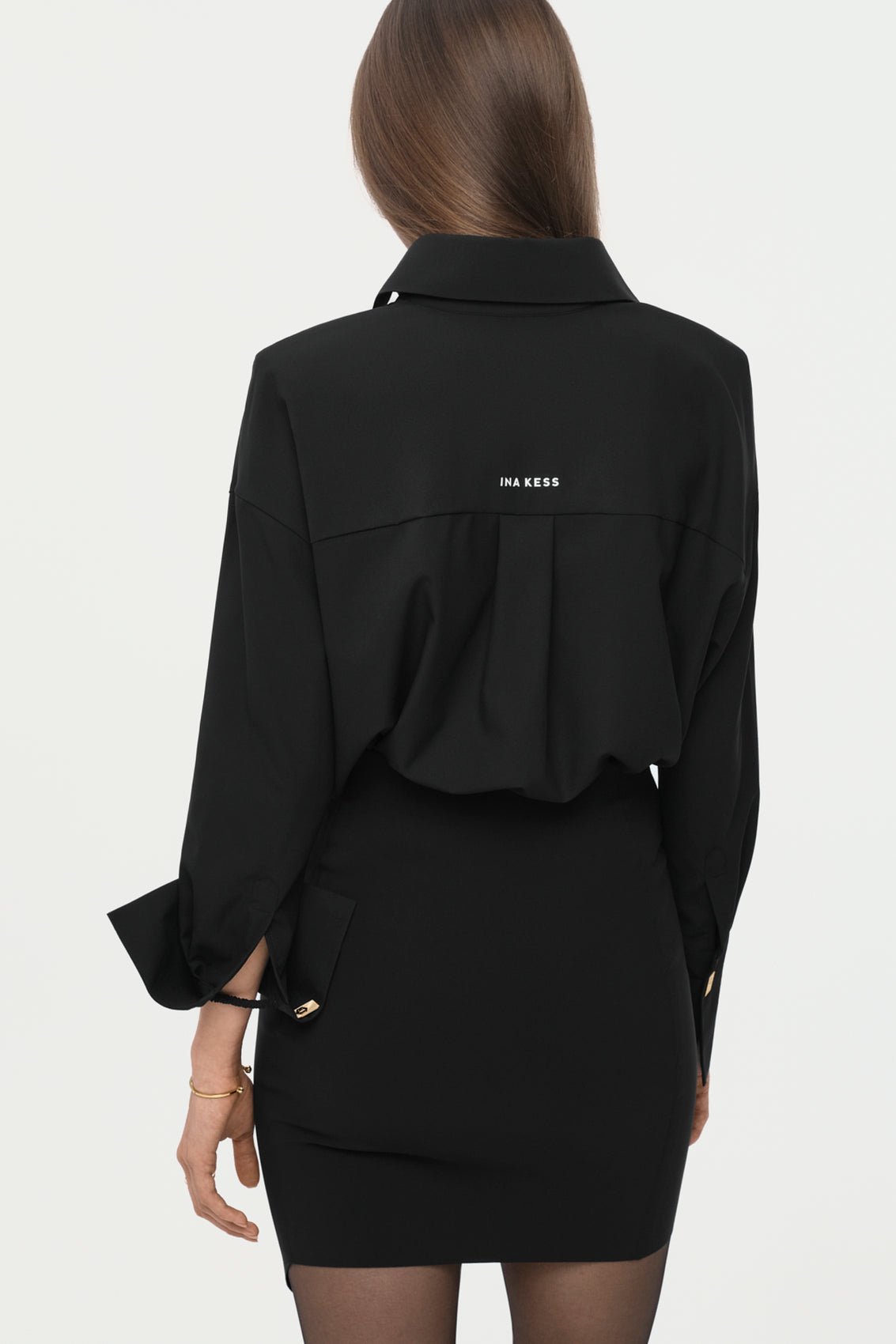 LAREGIA Stretch Shirt black