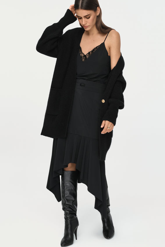 LOREN Lace Top black