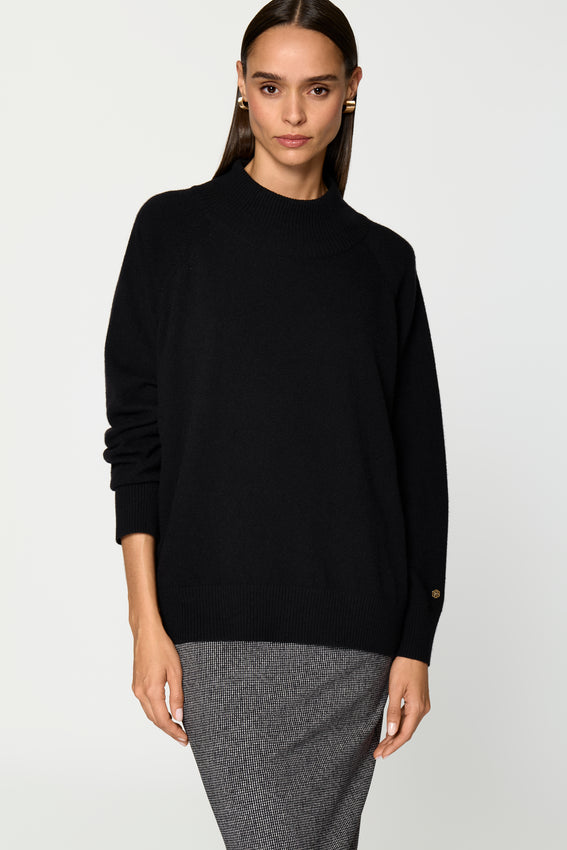 MOIRAI Pullover schwarz