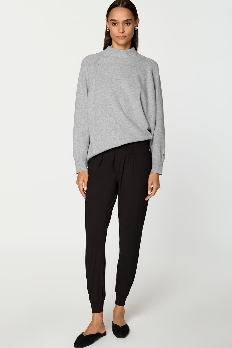 LUXE LÉGER Track Pants coal