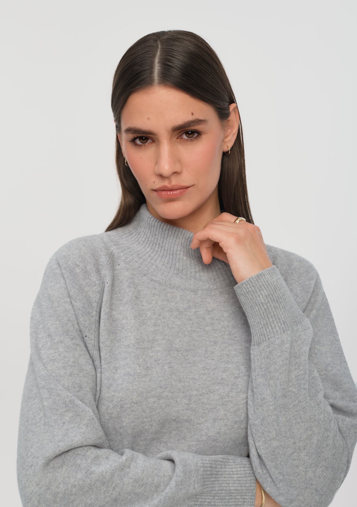 MOIRAI Sweater grigia