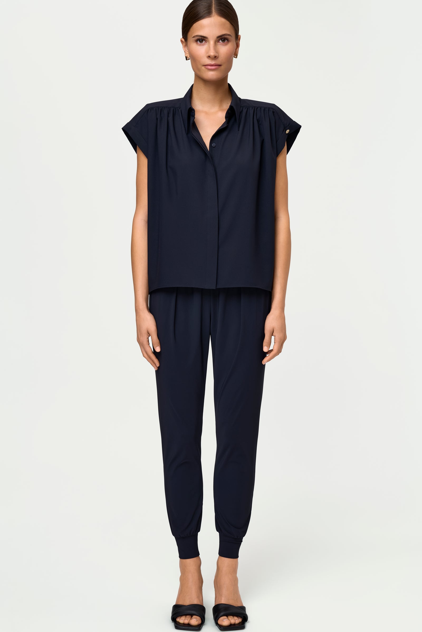 CASETTE Blouse deep navy