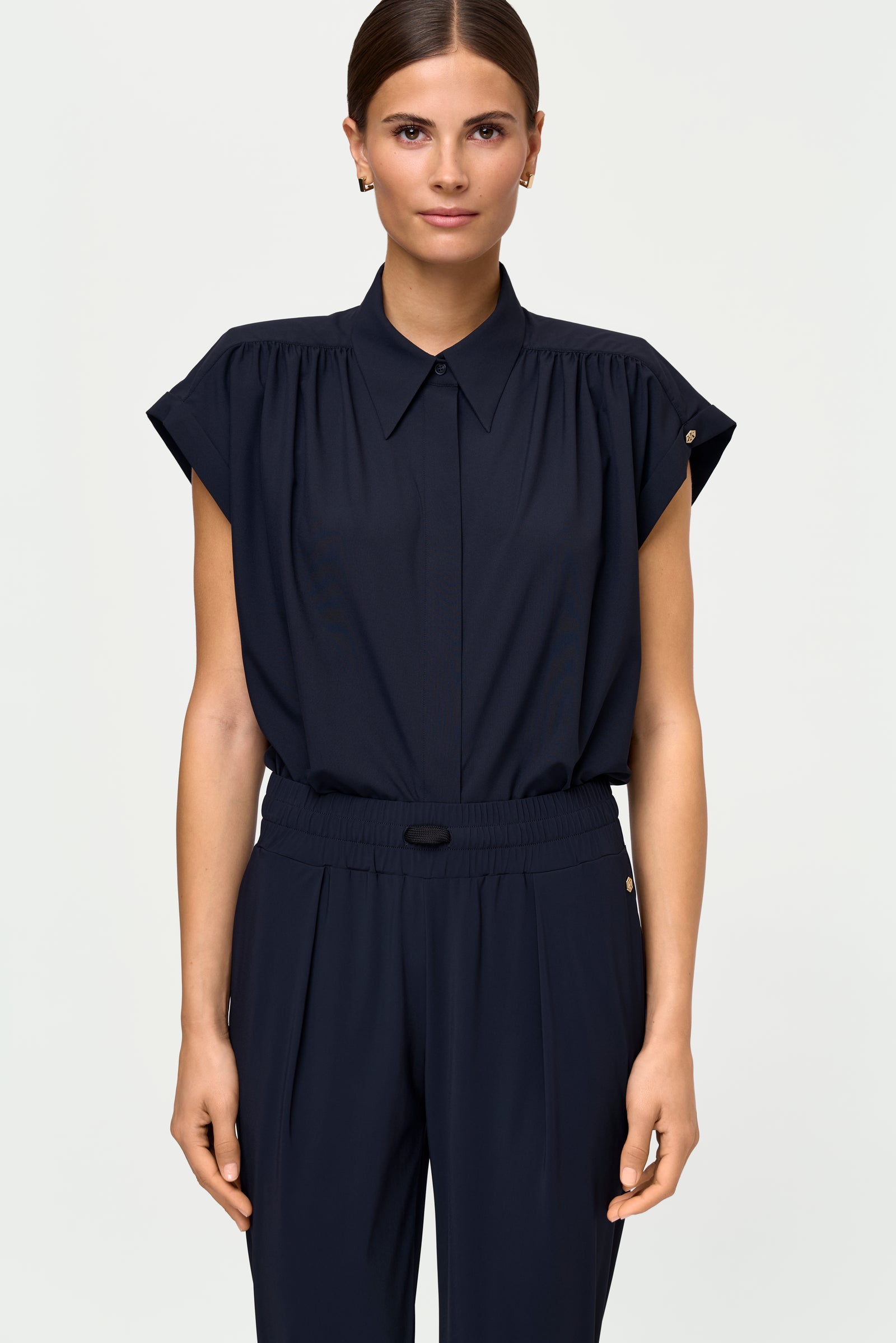 CASETTE Blouse deep navy