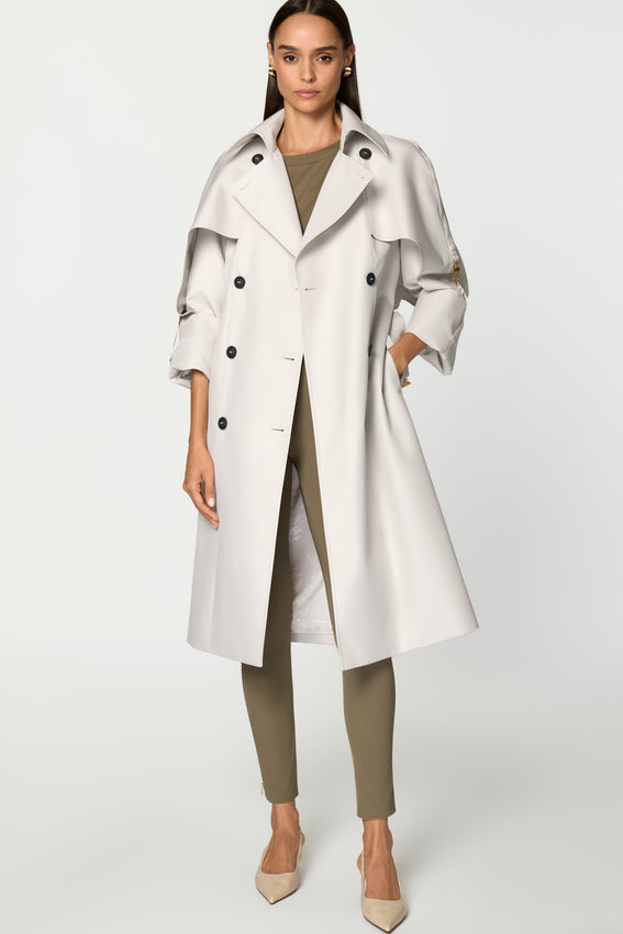 TESTARO Trench Coat noce