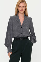 NYRA Stretch Shirt mica