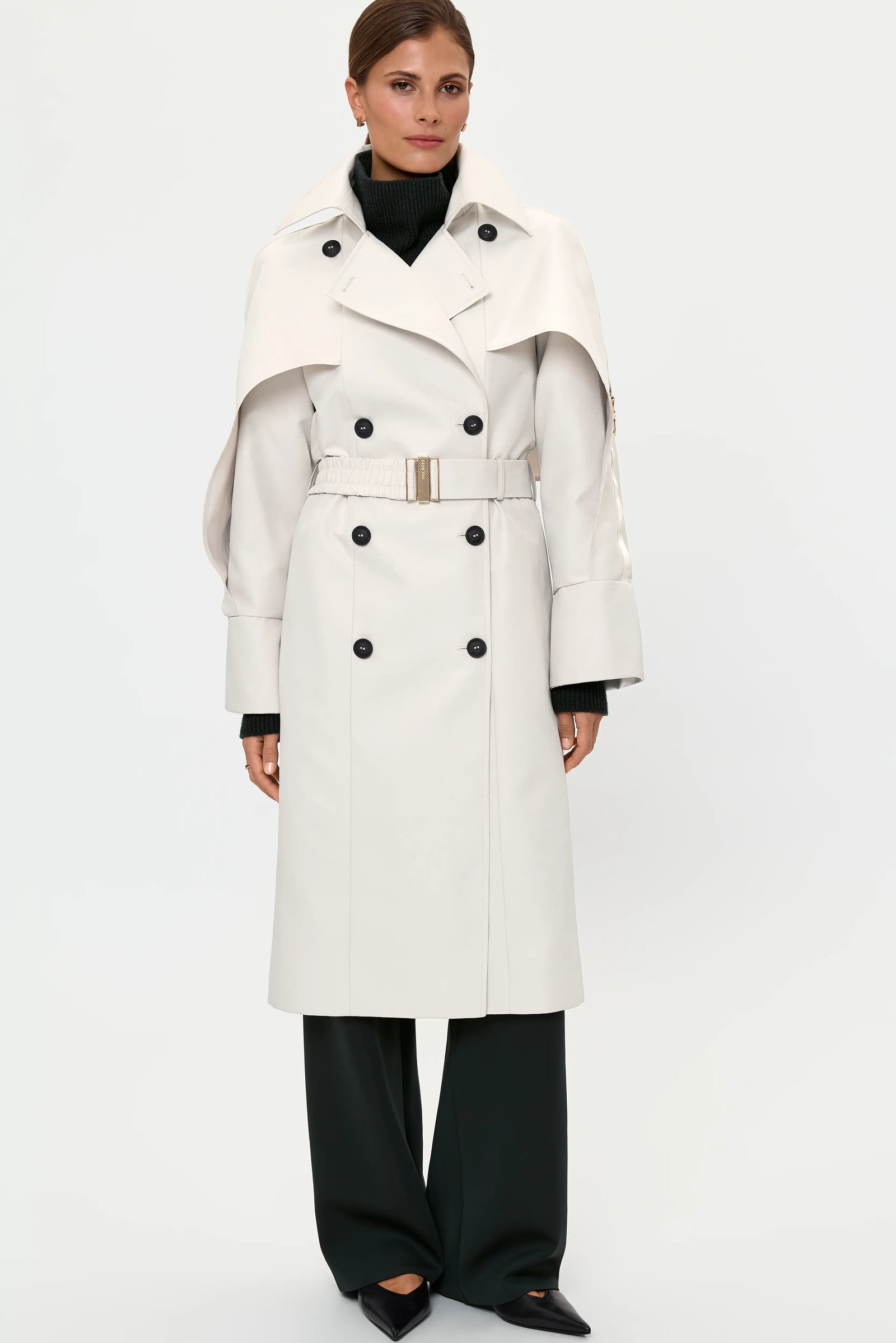 TESTARO Trench Coat noce
