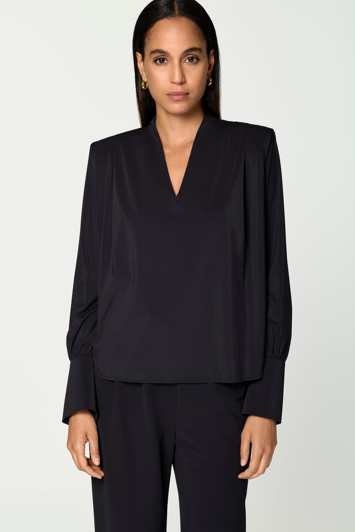 BISCARI Blouse black