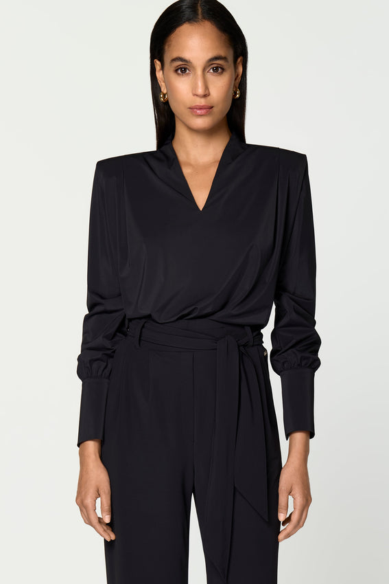 BISCARI Blouse black