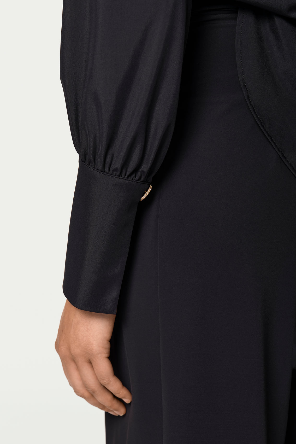 BISCARI Bluse schwarz