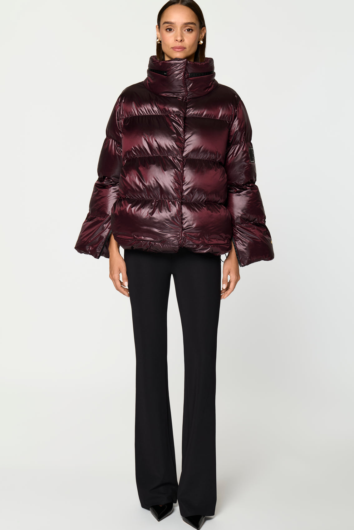 SQN Puffer Jacket tawny port
