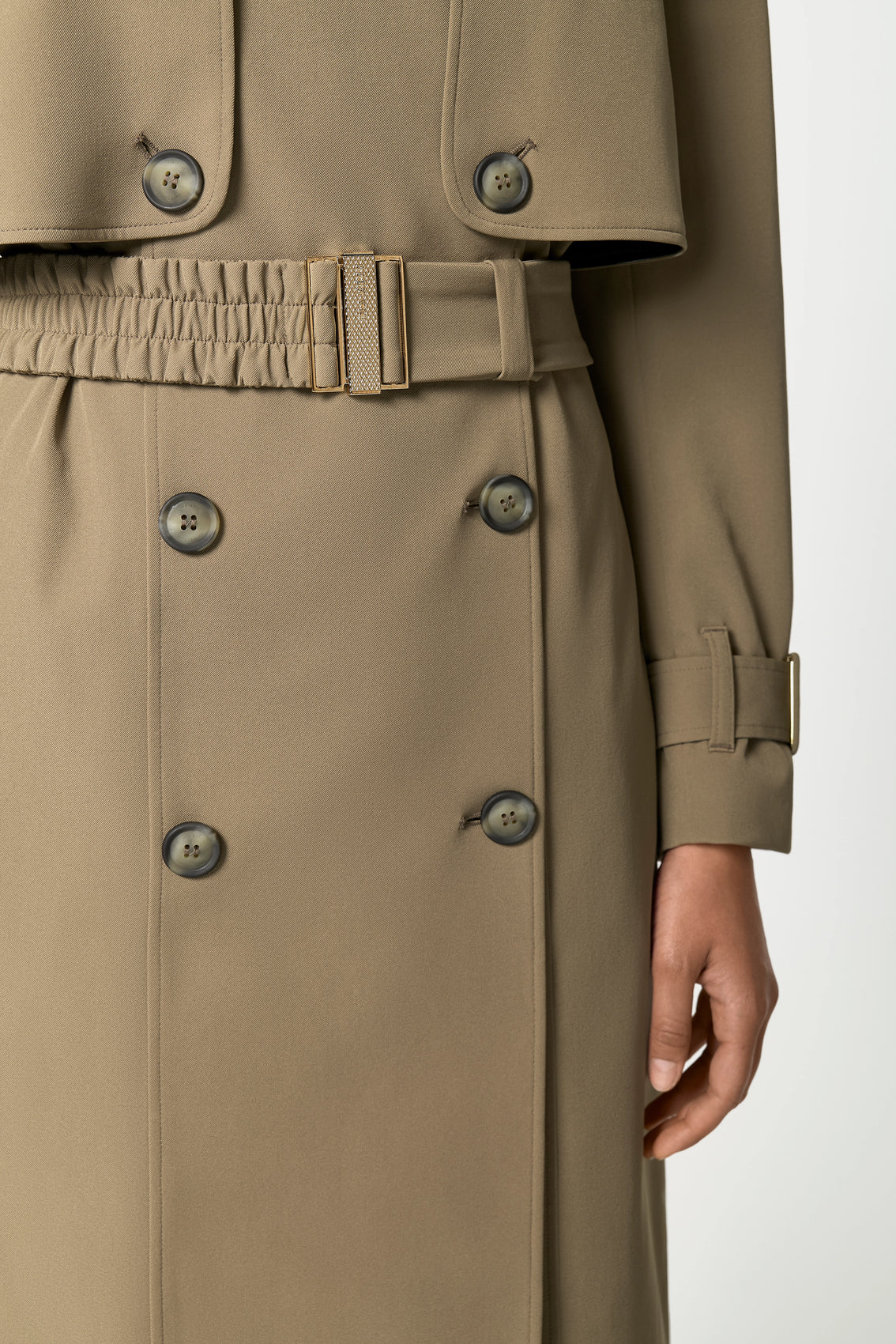 CORLEON Trench Coat oliva