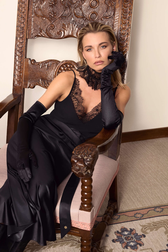 LUNARET Top black