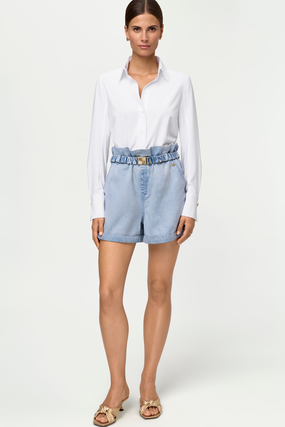 TRIPANI Denim Shorts chambray