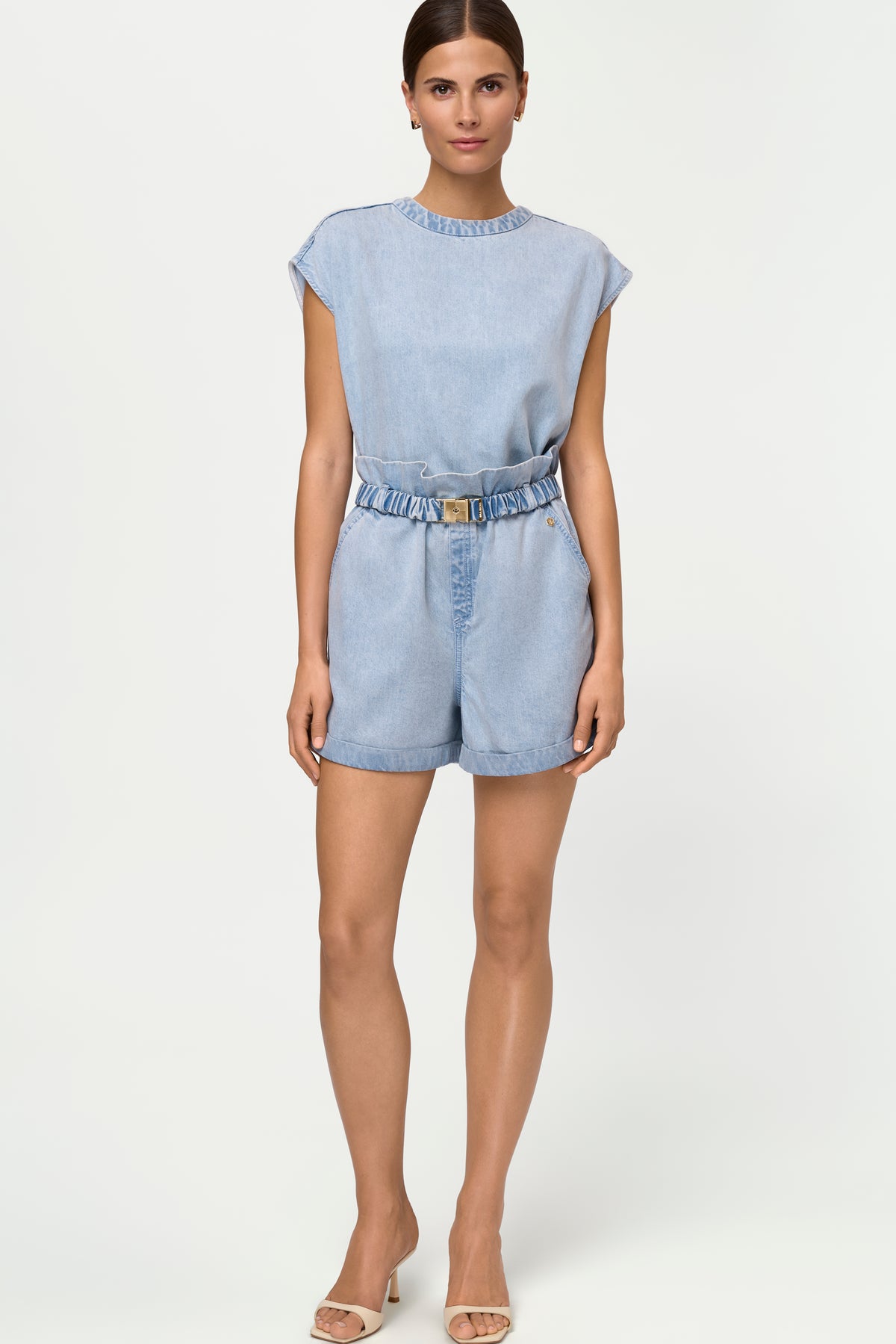 TRIPANI Denim Shorts chambray